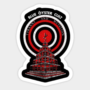 Blue Oyster Cult Rock Band Sticker